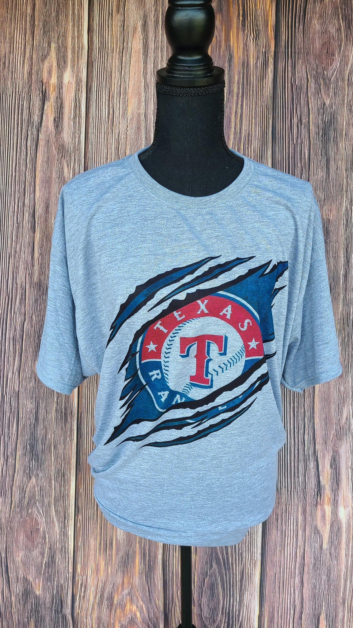 Texas Rangers Men's T-Shirt – Back Road Vagabond Design & Co.