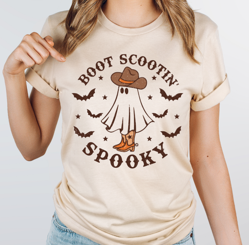 "Boot Scootin' Spooky" T-Shirt