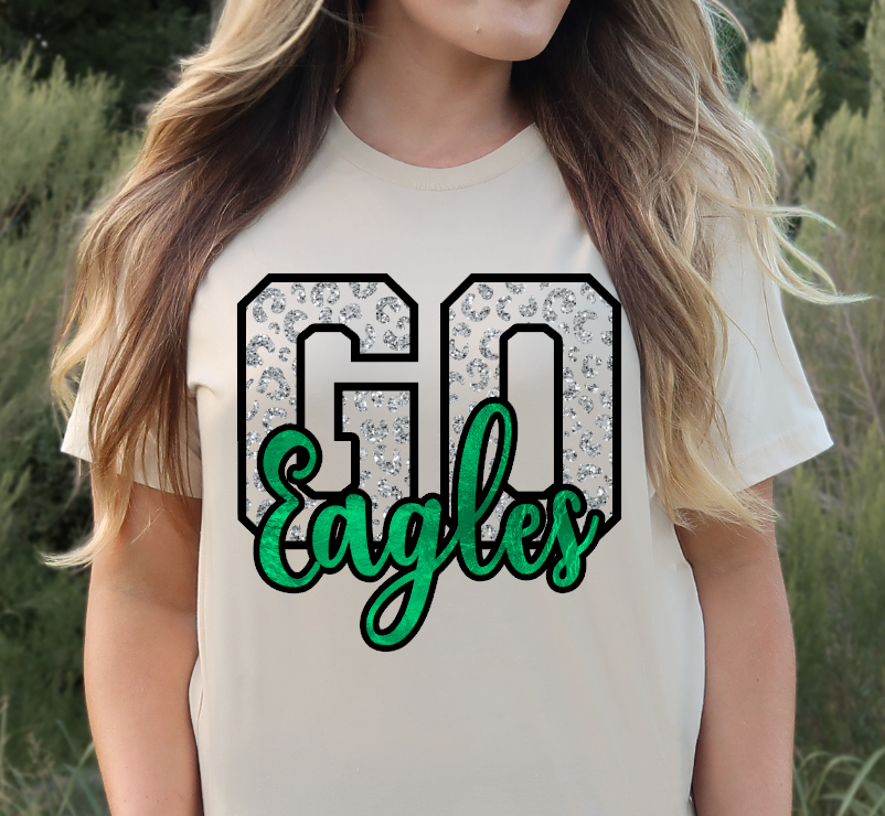 "Go Eagles" School Spirit T-Shirt