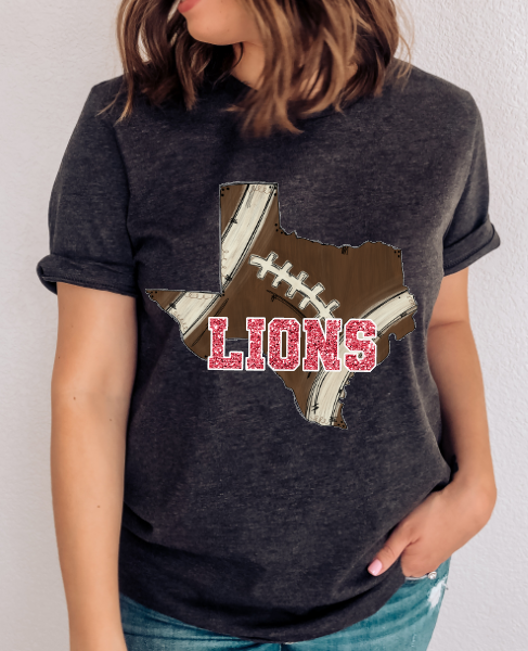 Ponder Texas Football Lions Shirt